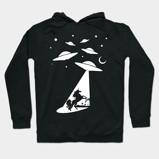 ufos and unicorns Hoodie by agapimou